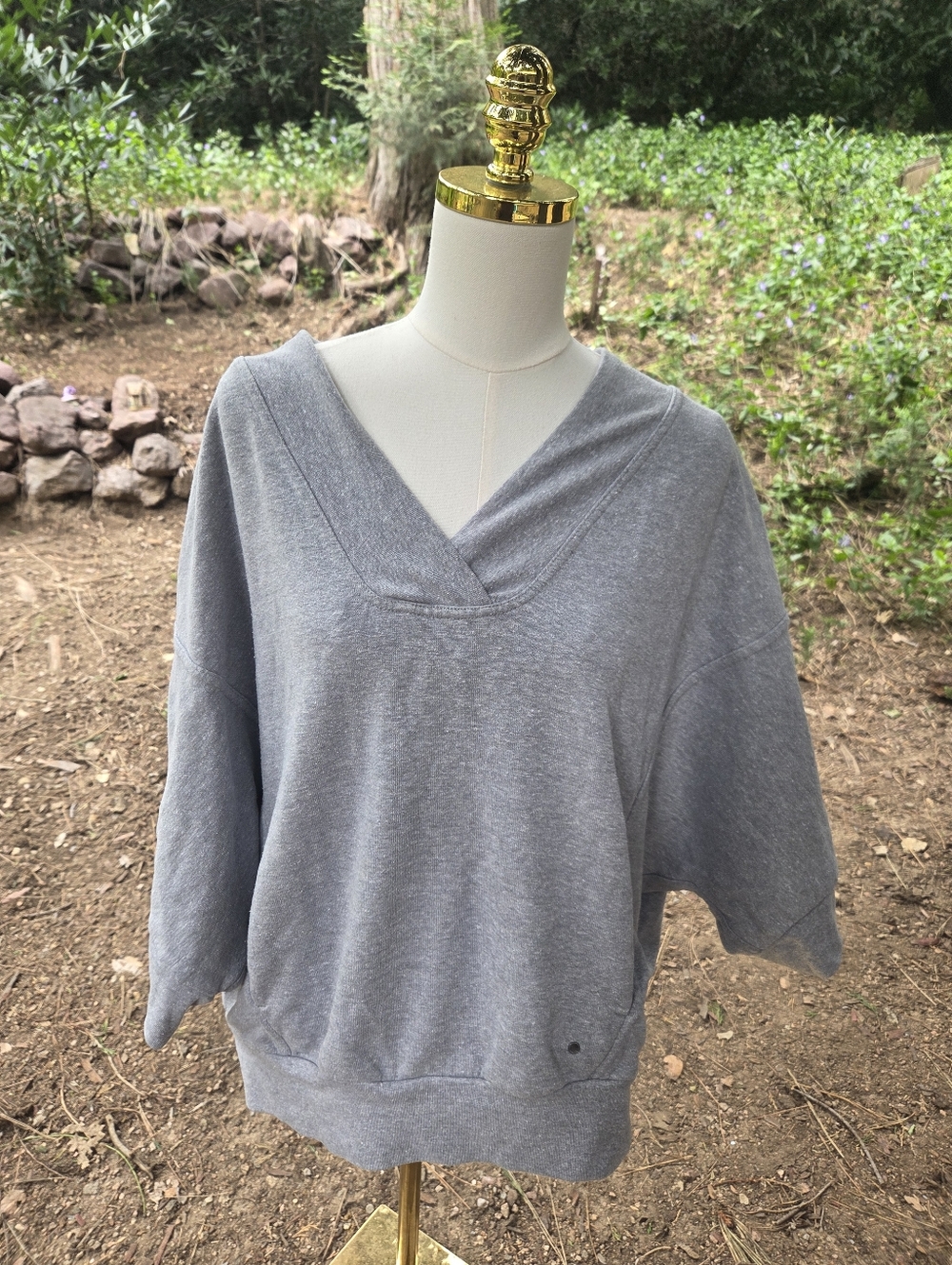REI Prana Grey Womens Top Size Medium